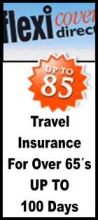 Travel Insurance for over 65�s and up to age 85 for single and multi trips to Spain. Up to 100 days cover for a  long stay trip.  NO Medical Excess when using an EHIC card for emergency treatment in a state hospital.